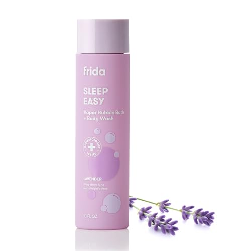 Image 1 of Default Title for the product Frida Baby Lavender Bubble Bath + Body Wash, Sleep & Calm, Safe for Skin, 10 Fl Oz (Pack of 12)