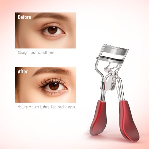 Image 4 of Kaasage Eyelash Curler, Professional Stainless Steel Makeup Eyelash Tool