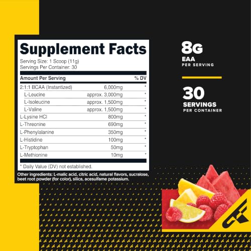 Image 2 of Primaforce EAA Powder (Fruit Punch) 30 Servings, Gluten Free