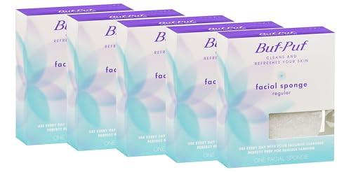 Image 1 of 1 Count (Pack of 5) for the product Buf-Puf Facial Sponge