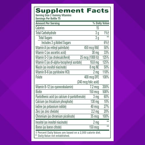 Image 5 of Vitafusion Women's Multivitamin Gummy 120 Gummies