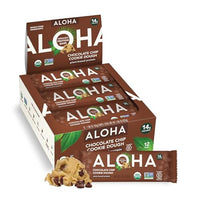 Thumbnail for Image 1 of Default Title for the product ALOHA Organic Plant Based Protein Bars 12 Ct