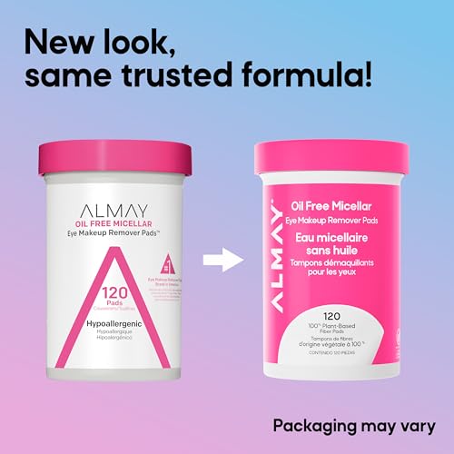 Image 8 of Almay Oil-Free Micellar Eye Makeup Remover Pads