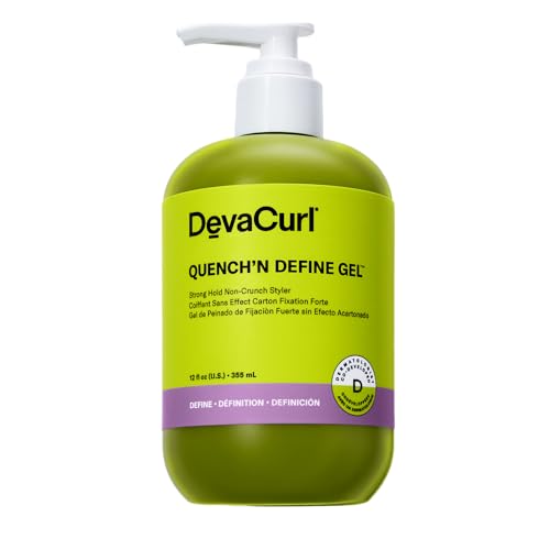 Image 2 of Quench 'n Gel | 12 Oz for the product DevaCurl Quench'n Define Gel Strong Hold Non-Crunch Styler
