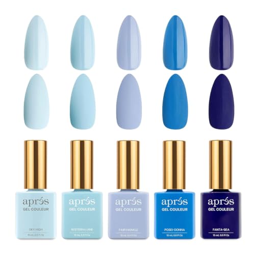 Image 1 of Sky to Sea for the product APRE´S Gel Couleur Combo Set