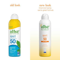 Thumbnail for Image 3 of Alba Botanica Sport Sunscreen Spray for Face and Body, SPF 50, 5 fl oz Bottle