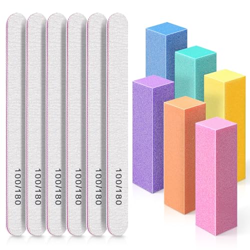 Image 2 of White for the product TsMADDTs Nail Files and Buffers Professional Manicure Tools