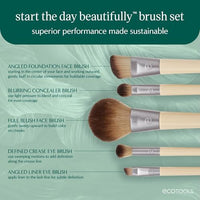 Thumbnail for Image 2 of EcoTools 6 Piece Start the Day Beautifully Makeup Brush Set