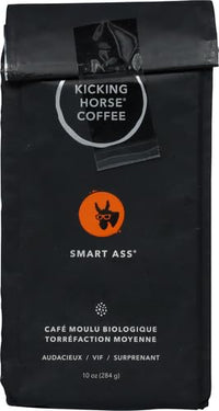 Thumbnail for Image 2 of Kicking Horse Coffee Smart Ass Medium Roast Ground 10 Ounce