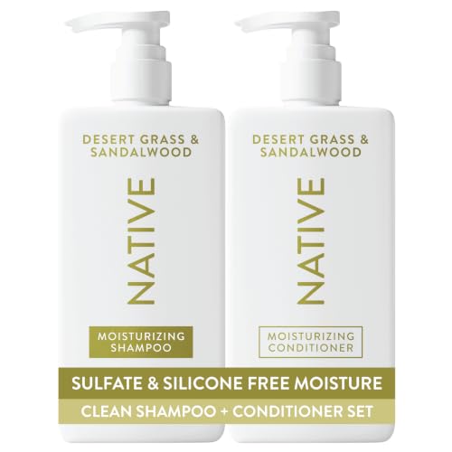 Image 1 of Default Title for the product Native Desert Grass & Sandalwood Shampoo and Conditioner 2-Pack