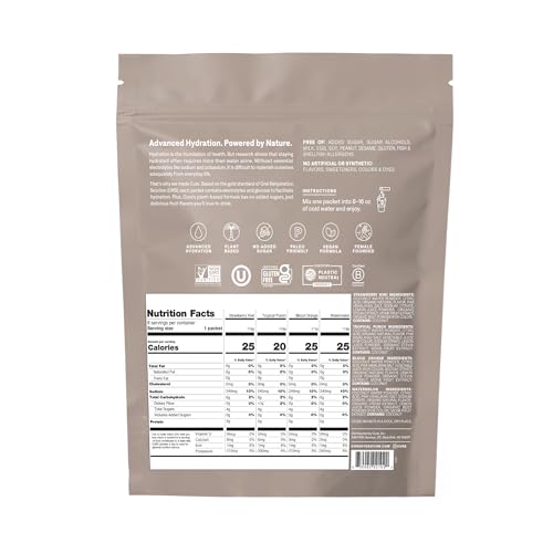 Image 2 of Cure Hydration Electrolyte Drink Powder Tropical Variety Pack 8 Packets