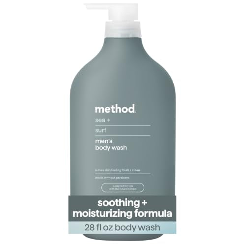 Image 1 of Default Title for the product Method Men? Body Wash, Sea + Surf Scent, 28 fl oz