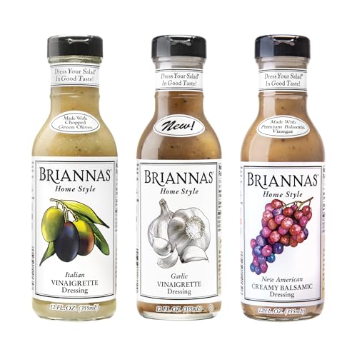 Image 1 of Default Title for the product BRIANNAS Home Style Variety Pack Salad Dressings 12 oz. Bottles 3 Pack