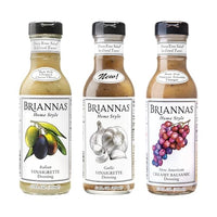 Thumbnail for Image 1 of Default Title for the product BRIANNAS Home Style Variety Pack Salad Dressings 12 oz. Bottles 3 Pack
