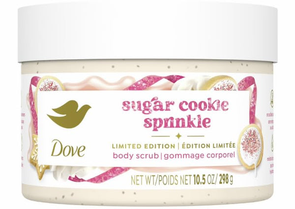 Image 1 of Default Title for the product Dove Sugar Cookie Body Scrub for Deep Nourishment Holiday Treats Limited Edition, 10.5 oz