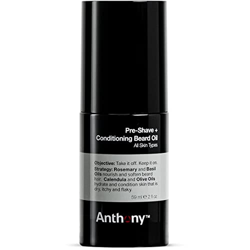 Image 1 of 2 Fl Oz (Pack of 1) for the product Anthony Pre-Shave and Conditioning Beard Oil, 2 Fl Oz