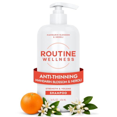 Image 2 of Mandarin Blossom & Neroli for the product Routine Wellness Anti-Thinning Shampoo
