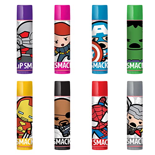 Image 2 of Lip Smacker Marvel Avenger Flavored Lip Balm Party Pack 8 Count