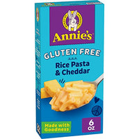 Thumbnail for Image 1 of Default Title for the product Annie's Homegrown Gluten-Free Rice Pasta & Cheddar Mac & Cheese 6-Ounce (Pack of 144)