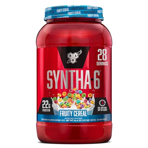 Image 6 of Fruity Cereal / 2.91 Pound (Pack of 1) for the product BSN SYNTHA-6 Premium Protein Powder
