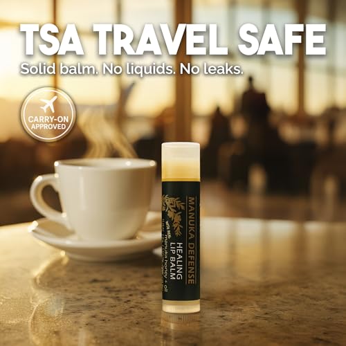 Image 6 of BALM OF GILEAD Manuka Defense Healing Lip Balm - Intensive Moisture Therapy in Tube Pack of 4 - 0.15 oz