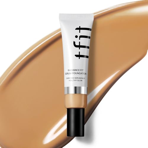Image 6 of N4.5 Camel / 1.05 Fl Oz (Pack of 1) for the product TFIT Radiance Fit Serum Foundation
