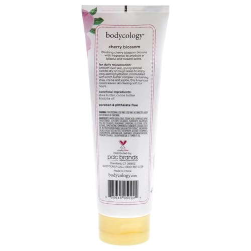 Image 3 of Bodycology Shea Butter Body Cream, Cherry Blossom, 8 Ounce (Pack of 12)