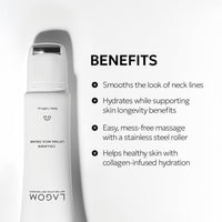Thumbnail for Image 3 of LAGOM Collagen Lifting Neck Cream with Massage Roller 1.69 Fl Oz