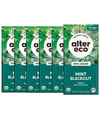 Thumbnail for Image 7 of Mint Blackout / 6 Count (Pack of 1) for the product Alter Eco Dark Chocolate Bars
