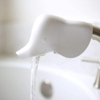 Thumbnail for Image 1 of Default Title for the product Nuby Safety Bathtub Spout Guard with Top Opening for Diverter– Elephant