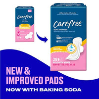 Thumbnail for Image 4 of Carefree Ultra Thin Ultra Pads Wings, Leaks and Periods, 112 ct