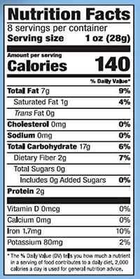 Thumbnail for Image 3 of Garden of Eatin' Blue Corn No Salt Added Tortilla Chips 16 Ounce