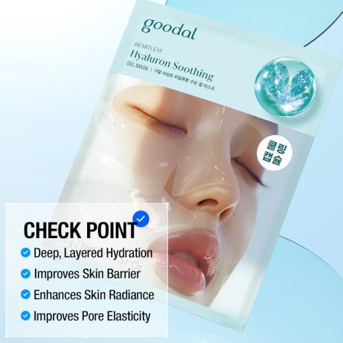 Image 5 of GOODAL Heartleaf Hyaluron Gel Mask 5EA