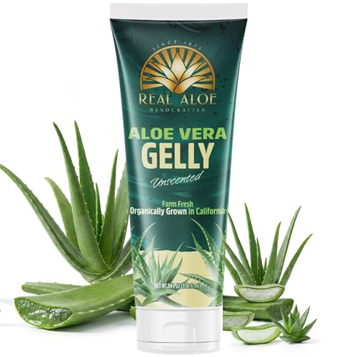 Image 1 of 8 Fl Oz (Pack of 1) for the product Real Aloe Aloe Vera Gelly (8 fl oz)