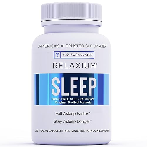 Image 1 of Default Title for the product Relaxium Sleep Aid for Adults, 5mg Melatonin, Magnesium Glycinate, 14-Day
