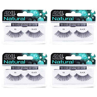 Thumbnail for Image 1 of Default Title for the product Ardell False Eyelashes 111 - Black, Lightweight, Reusable, Soft & Natural Look Strip Lashes for Everyday Wear, 4-Pack