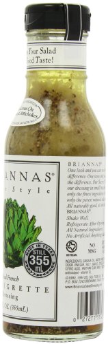 Image 3 of BRIANNAS Home Style Dressings Real French Vinaigrette 12 fl oz (Pack of 1)