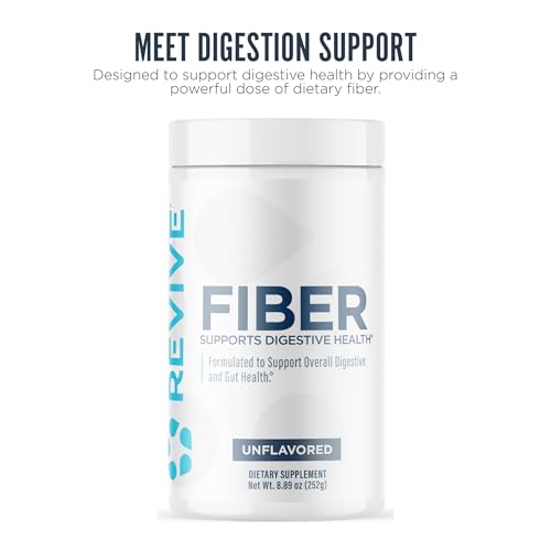 Image 4 of Revive MD Fiber Supplement for Digestive & Gut Health - 5g Dietary Fiber, Chocolate, 30 Servings