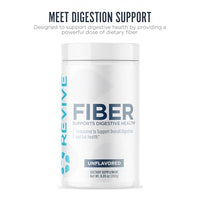 Thumbnail for Image 4 of Revive MD Fiber Supplement for Digestive & Gut Health - 5g Dietary Fiber, Chocolate, 30 Servings