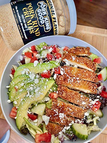 Image 7 of Pork King Good Pork Rind Breadcrumbs - 4 Pack (Two 12 Oz Jars)