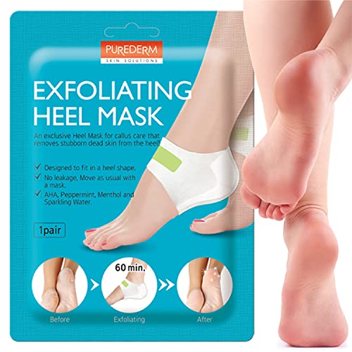 Image 1 of Exfoliating Heel Mask 1 Pack for the product Purederm Exfoliating Foot Mask