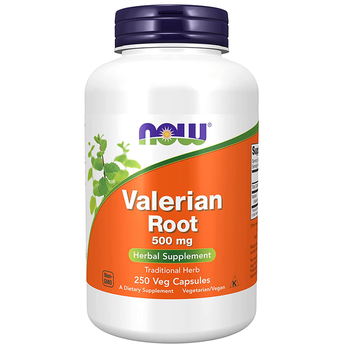 NOW Foods Valerian Root 500 mg Veg Capsules