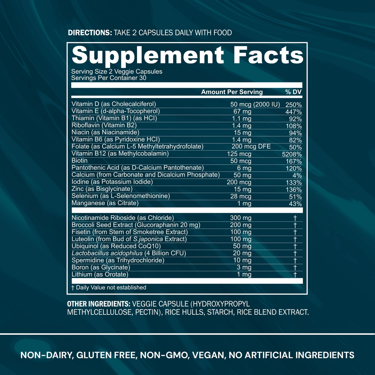 Blueprint Bryan Johnson Essential Supplements Travel Packs (15N)