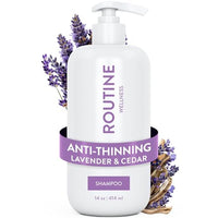 Thumbnail for Image 4 of Lavender & Cedar for the product Routine Wellness Anti-Thinning Shampoo