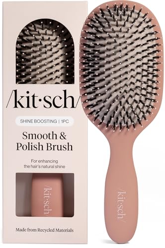 Image 3 of Terracotta for the product Kitsch Smooth & Polish Hair Brushes For Women and Men