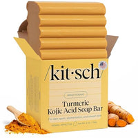 Thumbnail for Image 1 of Default Title for the product Kitsch Kojic Acid Soap – Turmeric Soap Bar – 4 oz