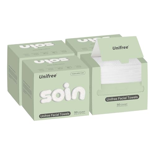 Image 1 of Default Title for the product UNIFREE Disposable Face Towels XL, 100% USDA Biobased Towels, 12" x 10"
