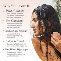 Thumbnail for Image 3 of Kitsch Shea Butter Conditioner Bar Soap for Hair Care – Made in USA, 2.7 oz