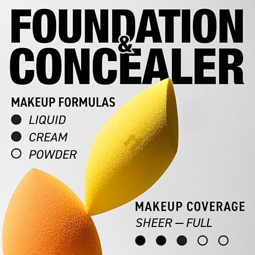 Image 3 of Real Techniques Miracle Complexion Makeup Sponge & Concealer Sponge Duo