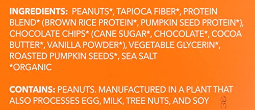 Image 5 of Aloha Organic Peanut Butter Chocolate Chip Protein Bars, 1.9 Oz (Pack of 12)